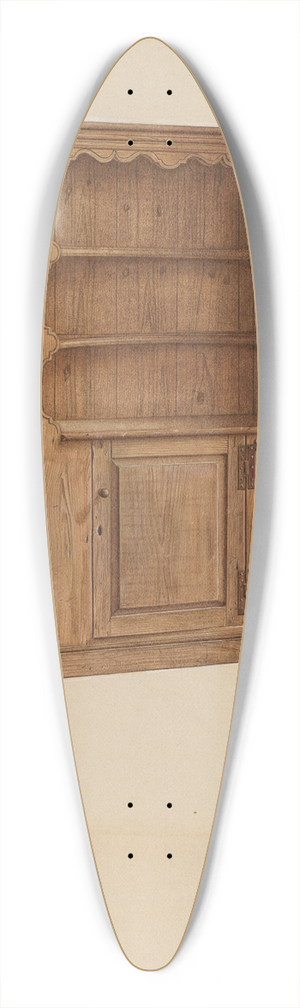 Irving I. Smith - Dresser or Cupboard 39.3 inch art pintail longboard deck
