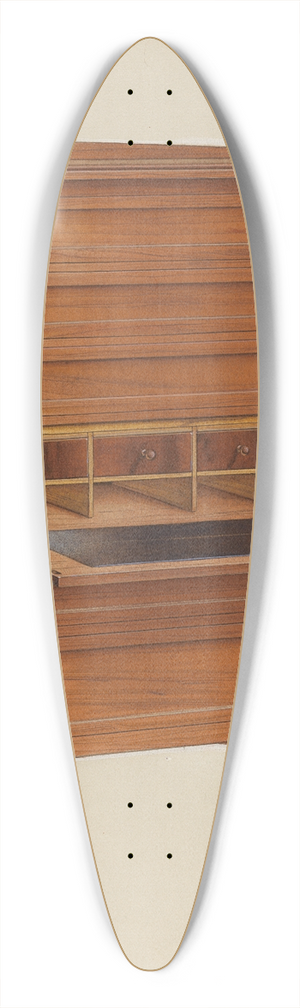 Irving I. Smith - Secretary 39.3 inch art pintail longboard deck