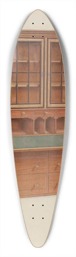 Irving I. Smith - Secretary 39.3 inch art pintail longboard deck