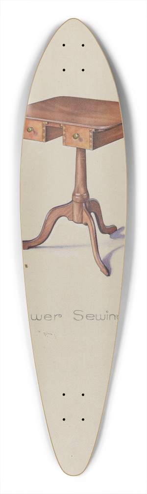 Irving I. Smith - Shaker Tripod Sewing Stand 39.3 inch art pintail longboard deck