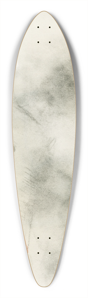 Isaac Israls - Vooroverliggend vrouwelijk naakt 2 39.3 inch art pintail longboard deck