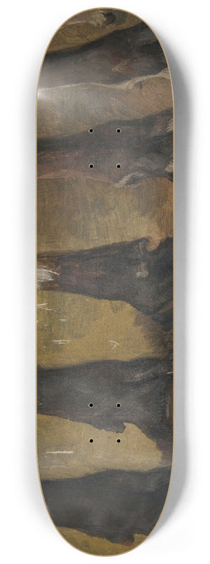 Anders Askevold - Study of six hooves 8.25 inch art skate deck