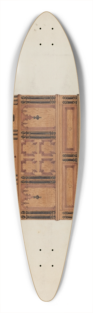 Isabella Ruth Doerfler - Chest with Two Drawers 39.3 inch art pintail longboard deck
