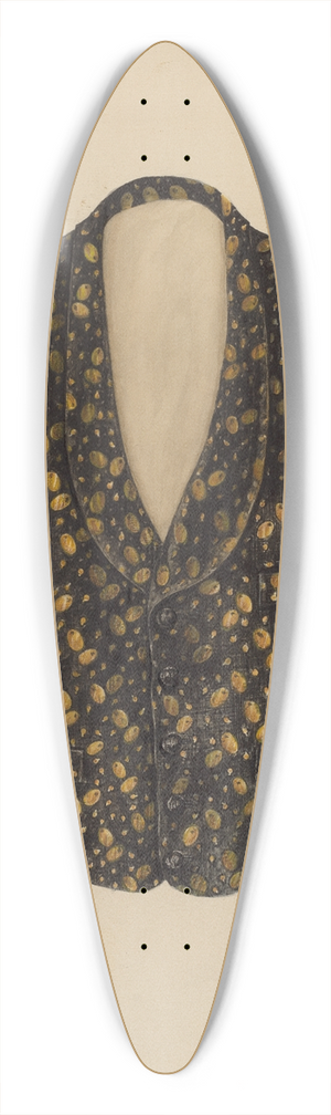 Isabelle De Strange - Vest 39.3 inch art pintail longboard deck