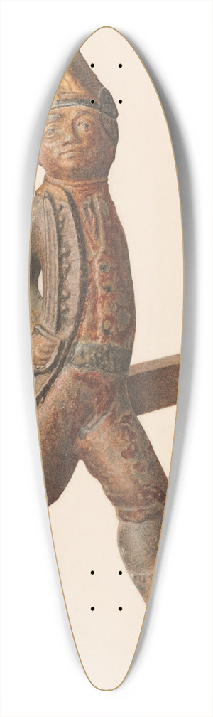 Isidore Danziger - Andiron 39.3 inch art pintail longboard deck