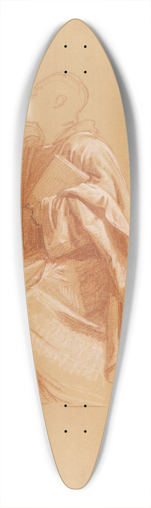 Isidore Pils - Cleric 39.3 inch art pintail longboard deck