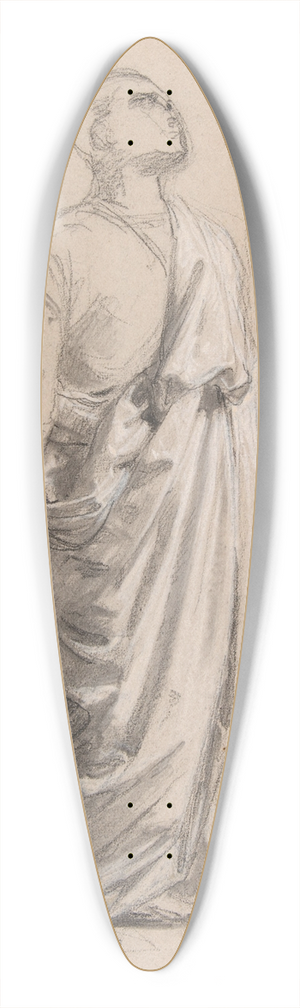 Isidore Pils - Saint Remi 39.3 inch art pintail longboard deck