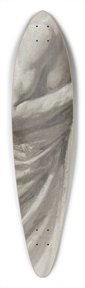 Isidore Pils - Study for Clovis 39.3 inch art pintail longboard deck