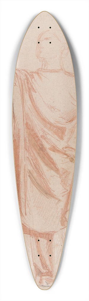 Isidore Pils - Study for Saint Remi 39.3 inch art pintail longboard deck