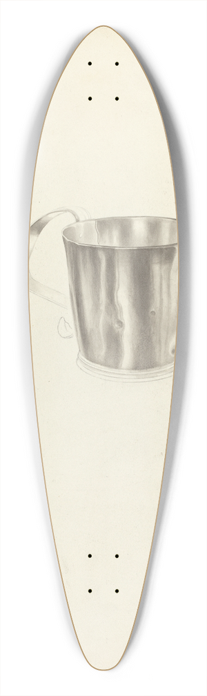 Isidore Steinberg - Silver Cup 39.3 inch art pintail longboard deck