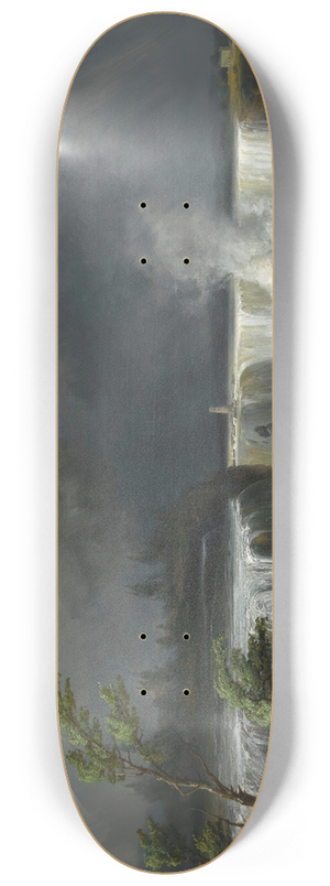 Josef Carl Berthold Pttner - Niagara Falls 8.25 inch art skate deck Josef Carl Berthold Pttner - Niagara Falls 8.25 inch art skate deck