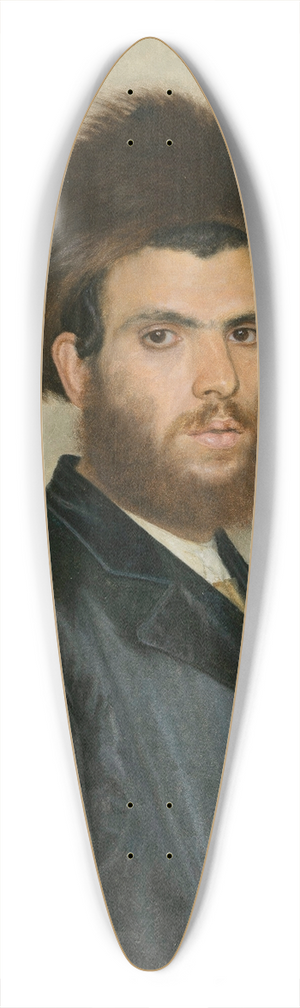 Isidor Kaufmann - The Kabbalist 39.3 inch art pintail longboard deck