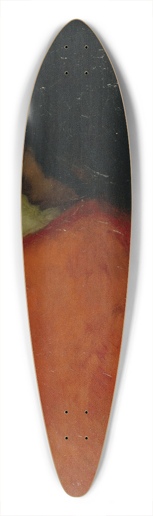 Isidre Nonell - Profile Of A Gypsy 39.3 inch art pintail longboard deck