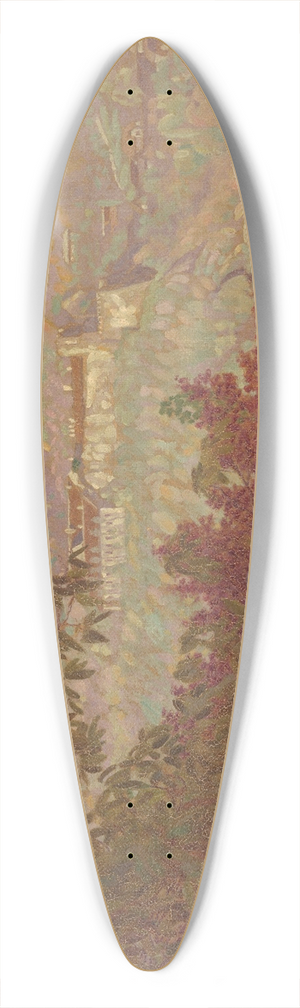 Ivan abota - Modrokamensk zmok 39.3 inch art pintail longboard deck
