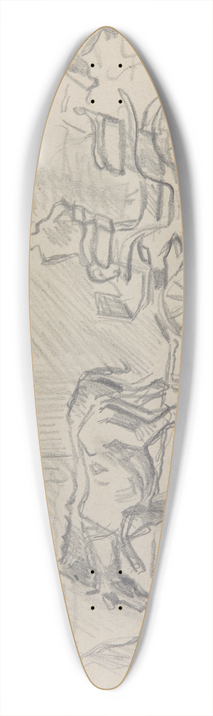 Ivan Ivanec - Doroka zaprzona w dwa konie 39.3 inch art pintail longboard deck
