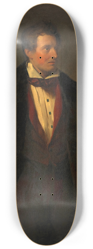 Josef Danhauser - Franz Danhauser (der jngere Bruder des Knstlers) 8.25 inch art skate deck