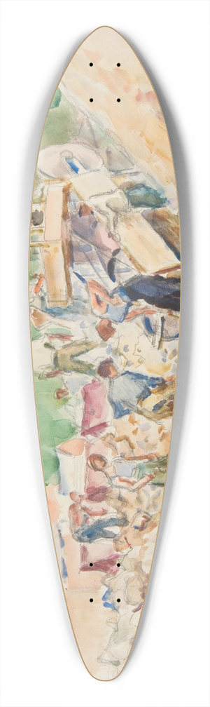 Ivan Ivanec - W kamienioomie 39.3 inch art pintail longboard deck