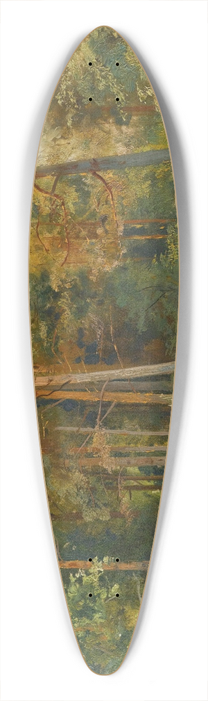 Ivan Ivanovich Shishkin - The Mill In The Forest 39.3 inch art pintail longboard deck