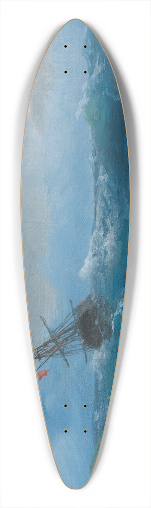 Ivan Konstantinovich Aivazovsky - Gathering Storm 39.3 inch art pintail longboard deck