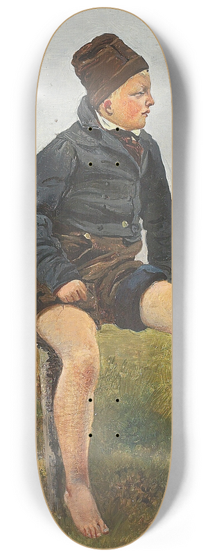 Anders Christian Lunde - En fiskerdreng 8.25 inch art skate deck Anders Christian Lunde - En fiskerdreng 8.25 inch art skate deck