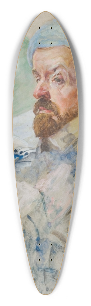 Jacek Malczewski - Autoportret 39.3 inch art pintail longboard deck