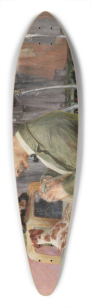 Jacek Malczewski - My life  central section of the triptych 39.3 inch art pintail longboard deck