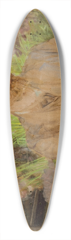 Jacek Malczewski - Portrait Study (Stanisaw Dbicki  Artist, Painter) 39.3 inch art pintail longboard deck