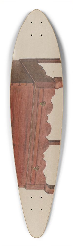 Jack Bochner - Cellaret 39.3 inch art pintail longboard deck