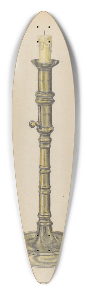 Jack Staloff - Candlestick 39.3 inch art pintail longboard deck