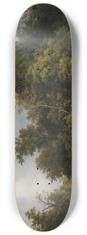 Josef Feid - Waldlandschaft 8.25 inch art skate deck
