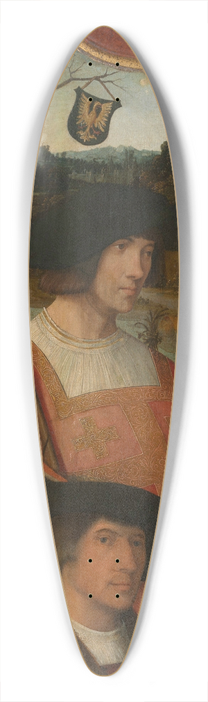 Jacob Cornelisz. van Oostsanen - Pompeius Occo 39.3 inch art pintail longboard deck