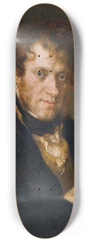 Josef Georg Von Edlinger - Herrenbildnis 8.25 inch art skate deck