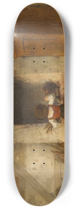 Anders Gustaf Koskull - Household Work 8.25 inch art skate deck