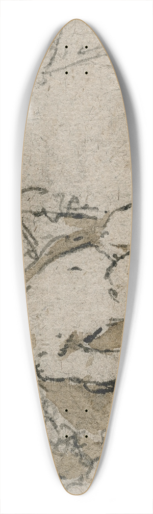 Jacob de Wit - Putti 39.3 inch art pintail longboard deck