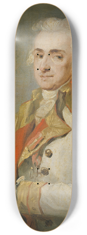 Josef Grassi - Charles-Joseph, Prince de Ligne 8.25 inch art skate deck