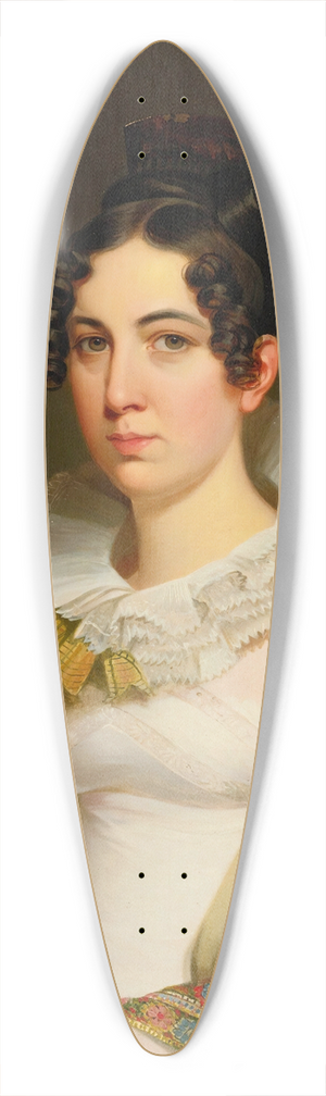 Jacob Eichholtz - Mrs. Longnecker 39.3 inch art pintail longboard deck