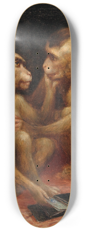 Josef Heimerl - Monkey Business 8.25 inch art skate deck