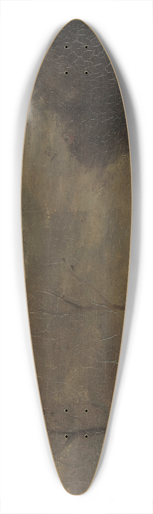 Jacob Maris - Vaart bij maanlicht 39.3 inch art pintail longboard deck