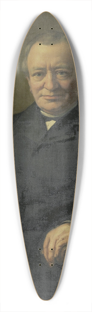 Jacobus van Looy - Anthonie Gerardus van der Hout (1820-92) 39.3 inch art pintail longboard deck