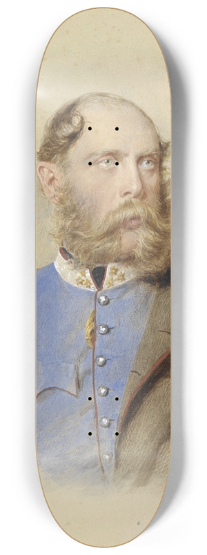 Josef Kriehuber - Portrt Erzherzog Carl Ludwig 8.25 inch art skate deck