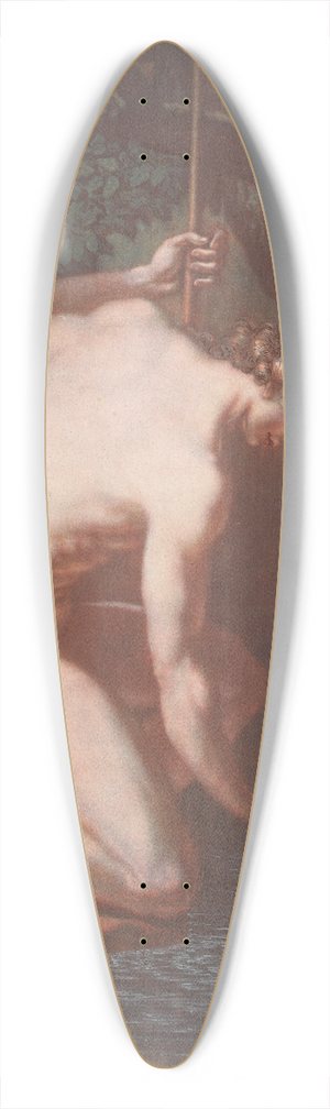 Jacques Christophe Le Blon - Narcissus 39.3 inch art pintail longboard deck