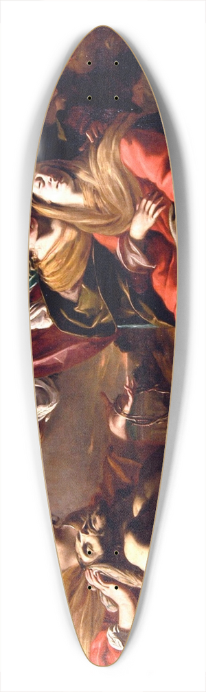 Jacques de Ltin - La Dploration sur le Christ mort 39.3 inch art pintail longboard deck