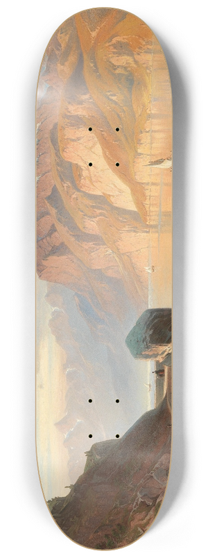 Josef Mayburger - Die Axenstrae Am Vierwaldstttersee 8.25 inch art skate deck