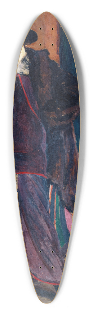Jacques-mile Blanche - Portrait de Daisy de Broglie 39.3 inch art pintail longboard deck