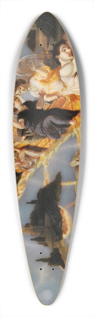 Jacques Stella - Jacobs Ladder 39.3 inch art pintail longboard deck