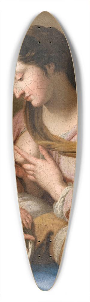 Jacques Stella - Virgin And Child 39.3 inch art pintail longboard deck