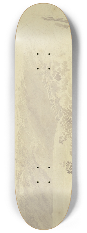 Josef Rebell - Blick auf den Albanersee 8.25 inch art skate deck Josef Rebell - Blick auf den Albanersee 8.25 inch art skate deck