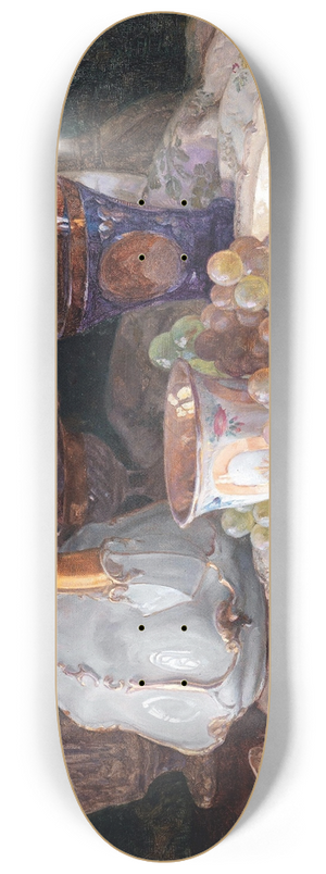 Josef Schuster - Stillleben Mit Ziergegenstnden 8.25 inch art skate deck