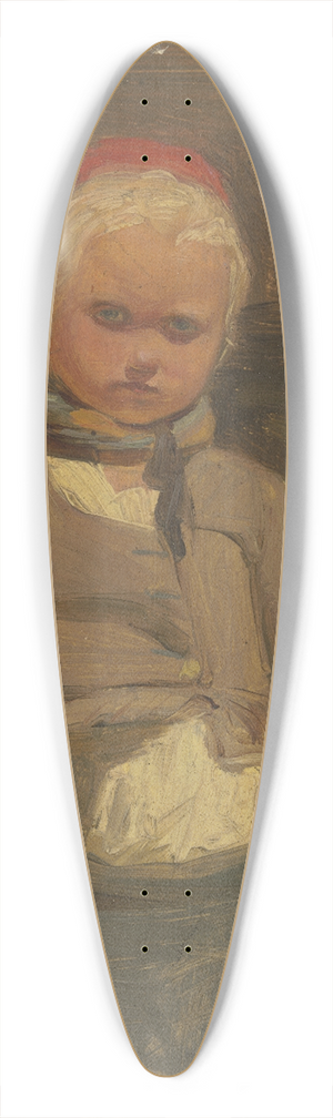 Jakob Becker - Kleines hessisches Bauernmdchen 39.3 inch art pintail longboard deck