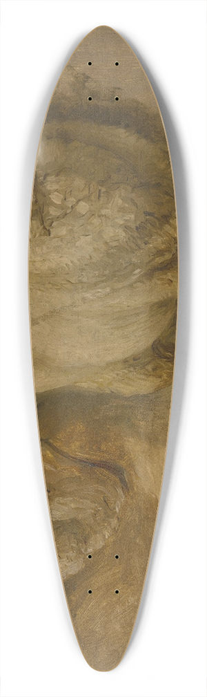 Jakob Becker - Sheep 39.3 inch art pintail longboard deck